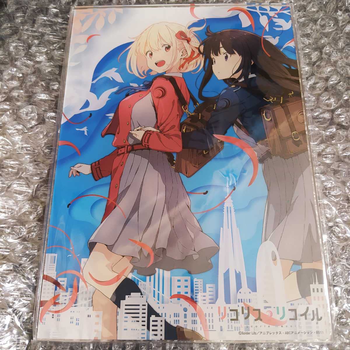 リコリス・リ アクリルボード リコリス・リコイル×サンリオ